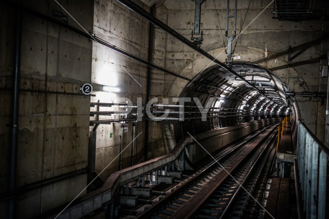 仙台市営地下鉄のトンネル