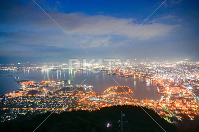 函館の夜景（函館山から撮影）