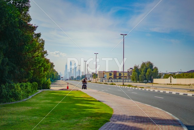 アラブ首長国連邦・ドバイの町並みのイメージ