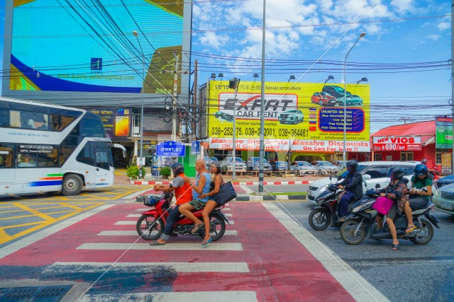 パッタヤーの市街地（タイ王国）のイメージ