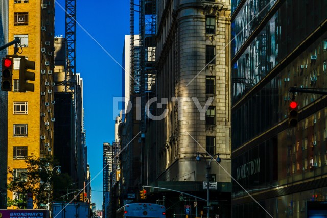 ニューヨーク・マンハッタンの街並み