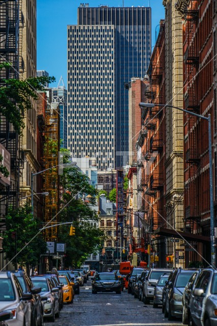 ニューヨーク・マンハッタンの街並み
