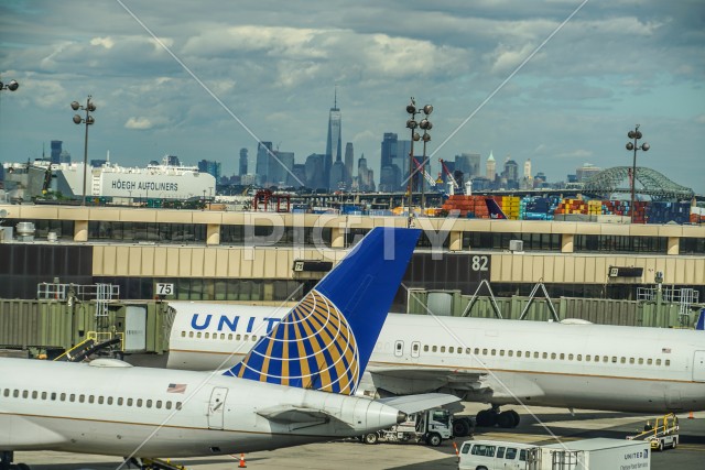 ニューヨークの空港のイメージ