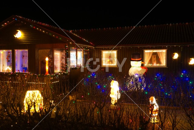 アイスランドのクリスマスの装飾
