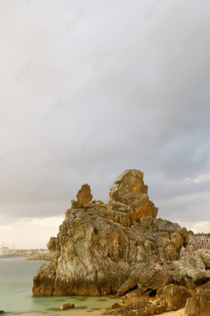 ゴリラチョップ岩