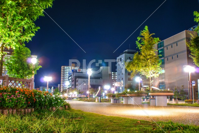静岡県浜松市の夜景