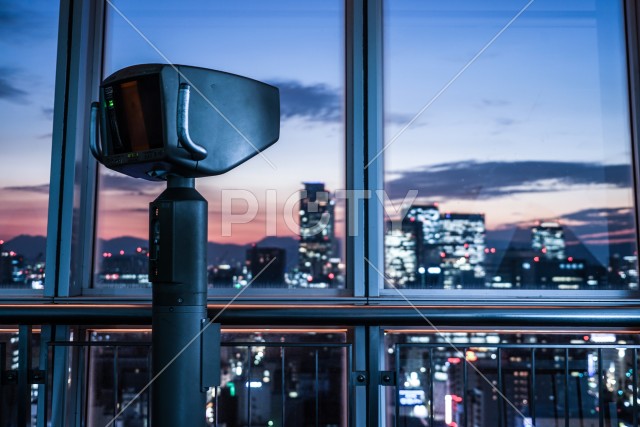 名古屋テレビ塔の展望台