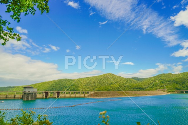 忠別湖ダム（北海道上川郡）