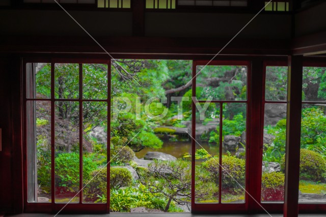 日本家屋の縁側