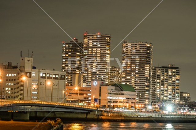 横浜・みなとみらいの夜景