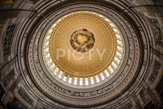 アメリカ合衆国議会議事堂（United States Capitol）の天井画