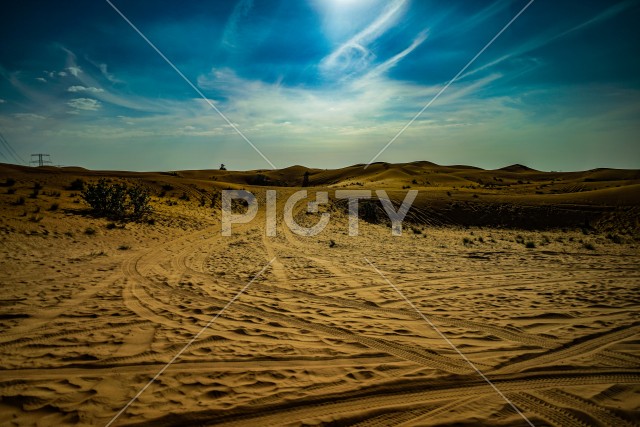 アラビア砂漠のイメージ