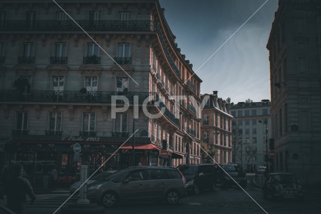 パリの街並み（フランス）