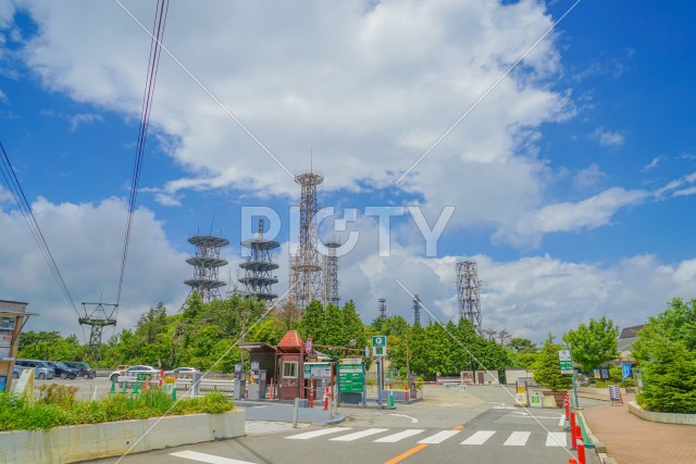 六甲山の鉄塔