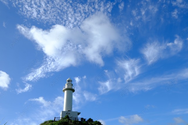 石垣島の御神岬の灯台