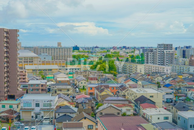 仙台市宮城野区の街並み