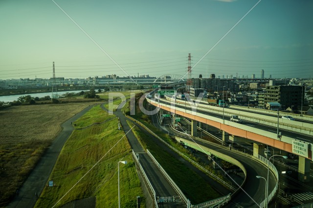 足立区の街並み