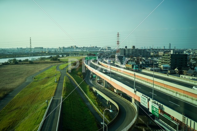 足立区の街並み