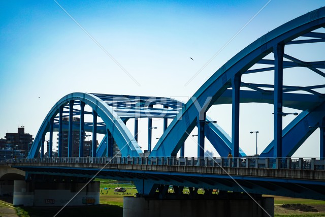 丸子橋と青空