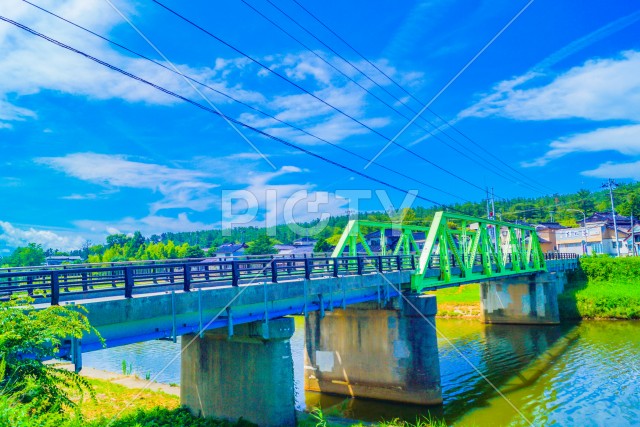 秋田県の田園風景