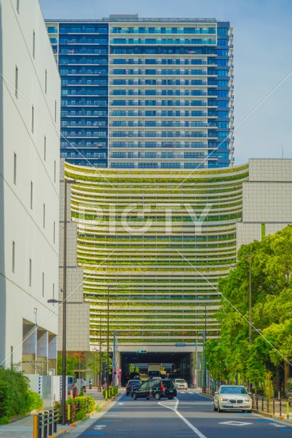 東京都江東区の街並み