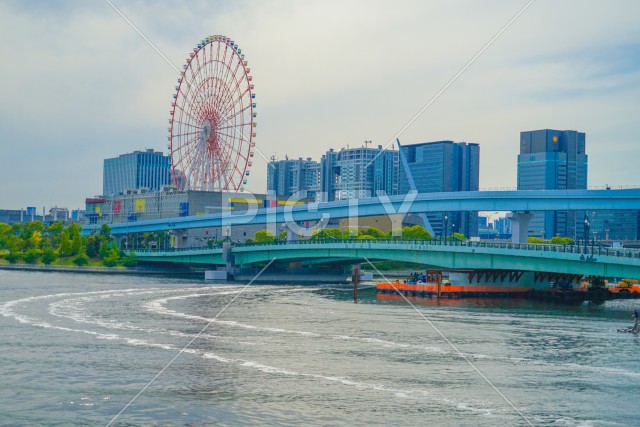 東京都江東区の街並み