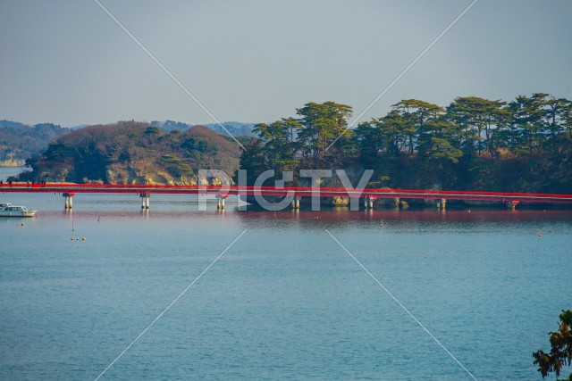 松島の福浦橋（日本三景）