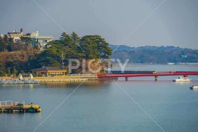 松島の福浦橋（日本三景）