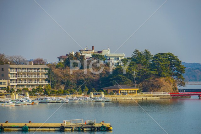 松島の福浦橋（日本三景）