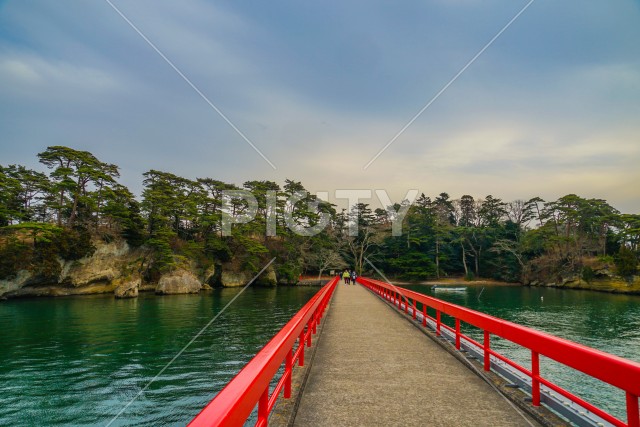 松島の福浦橋（日本三景）