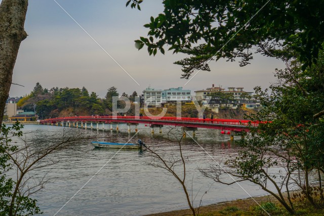 松島の福浦橋（日本三景）