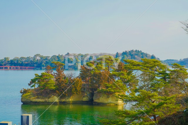 日本三景・松島の風景