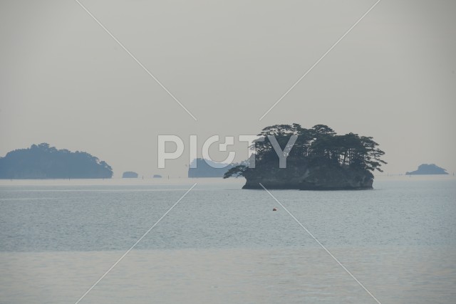 日本三景・松島の風景