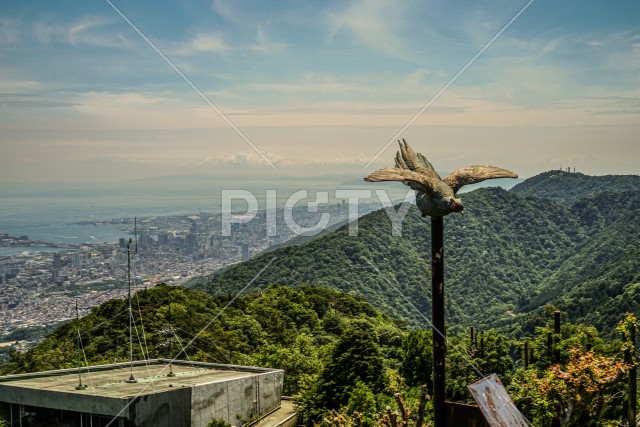 六甲山の展望台