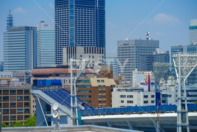 横浜スタジアムのある風景