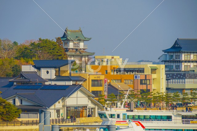 松島の街並み（日本三景）