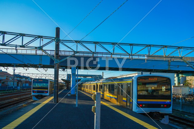 銚子駅のホーム