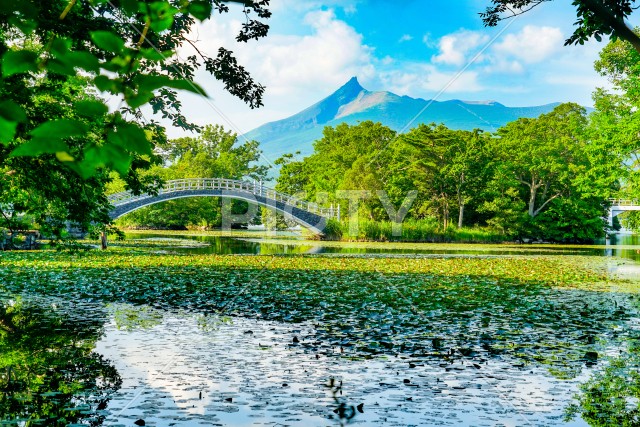 駒ケ岳と大沼国定公園