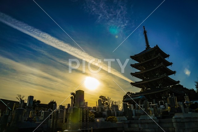 五重塔（川崎市香林寺）