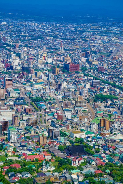 函館の街並み（函館山より撮影）