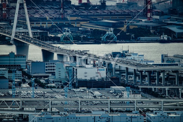 京浜工業地帯の風景