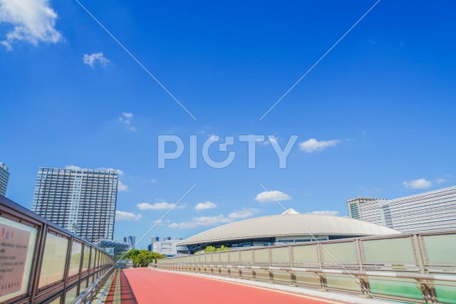 東京都江東区の街並み