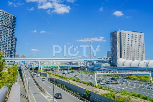 東京都江東区の街並み