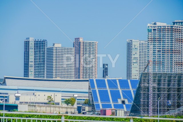 東京都江東区の街並み