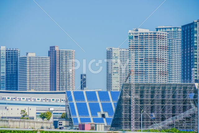 東京都江東区の街並み