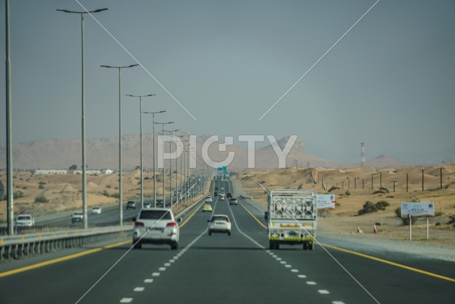 UAEの幹線道路