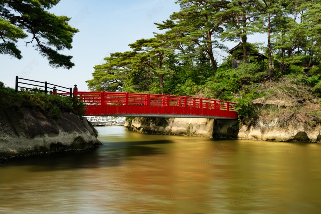 日本三景 松島 雄島の渡月橋3
