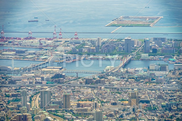 六甲ガーデンテラスからの景色