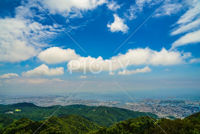 六甲ガーデンテラスからの景色