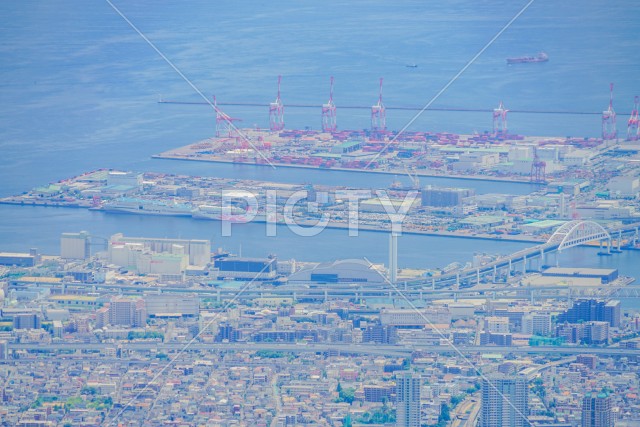 六甲ガーデンテラスからの景色